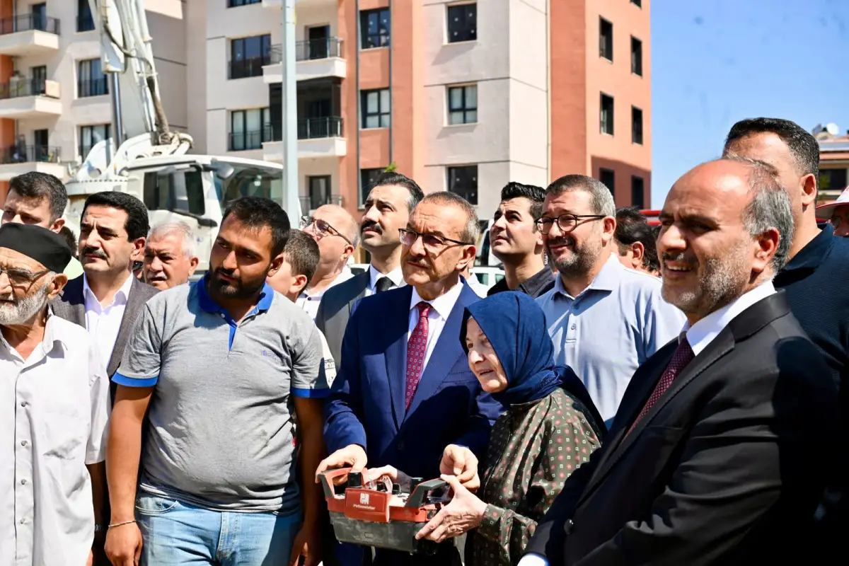 Tandoğan İnci Cömert Camii’nin Temeli Dualarla Atıldı
